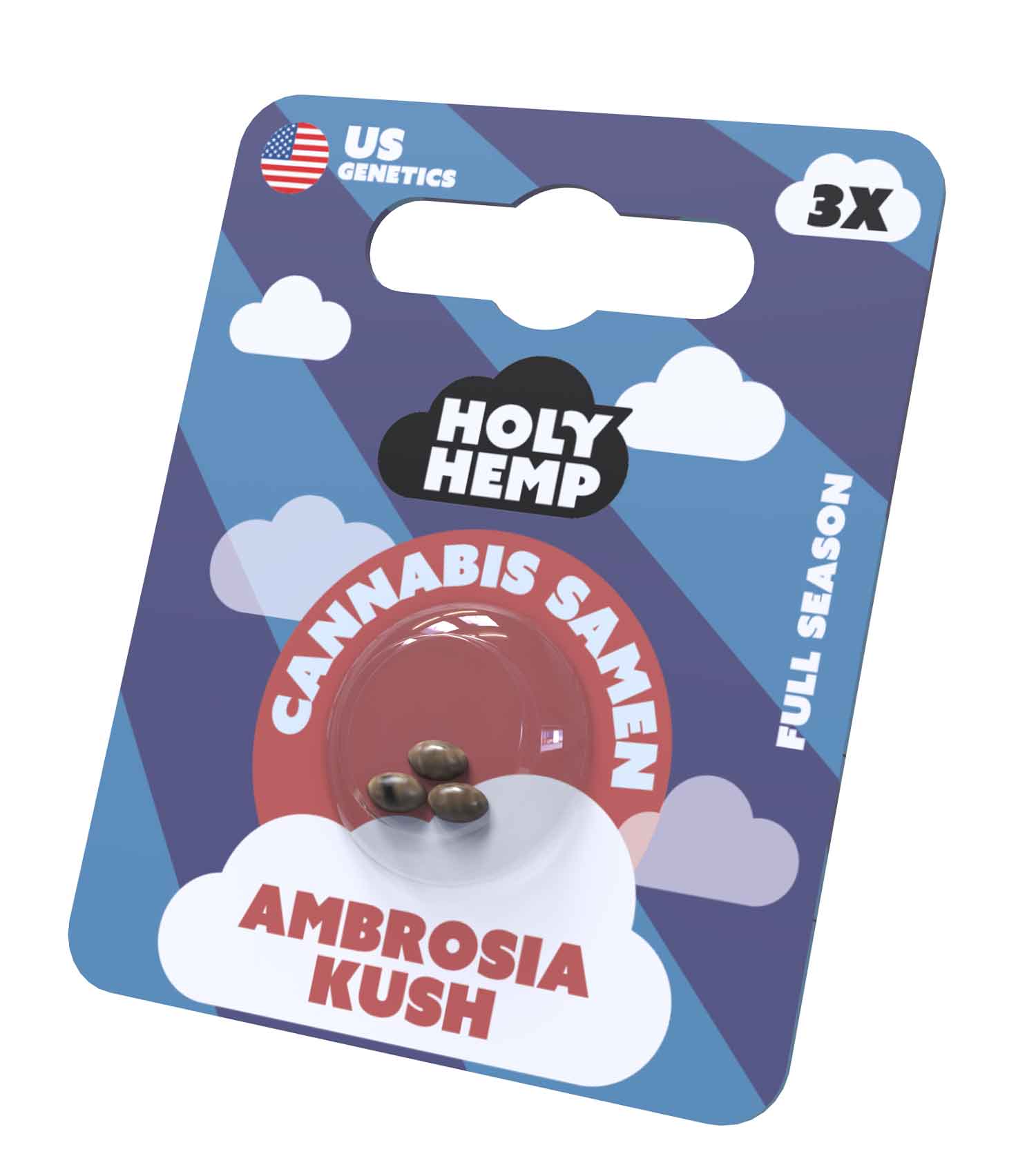 HolyHemp Seeds - US Ambrosia Kush - 3 Stk.- VE