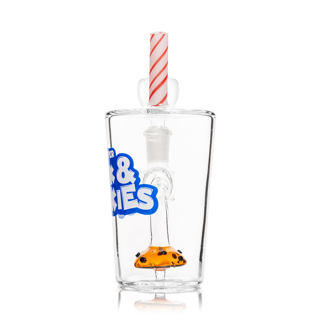 Milk and Cookies Bong 6"   - HEMPER