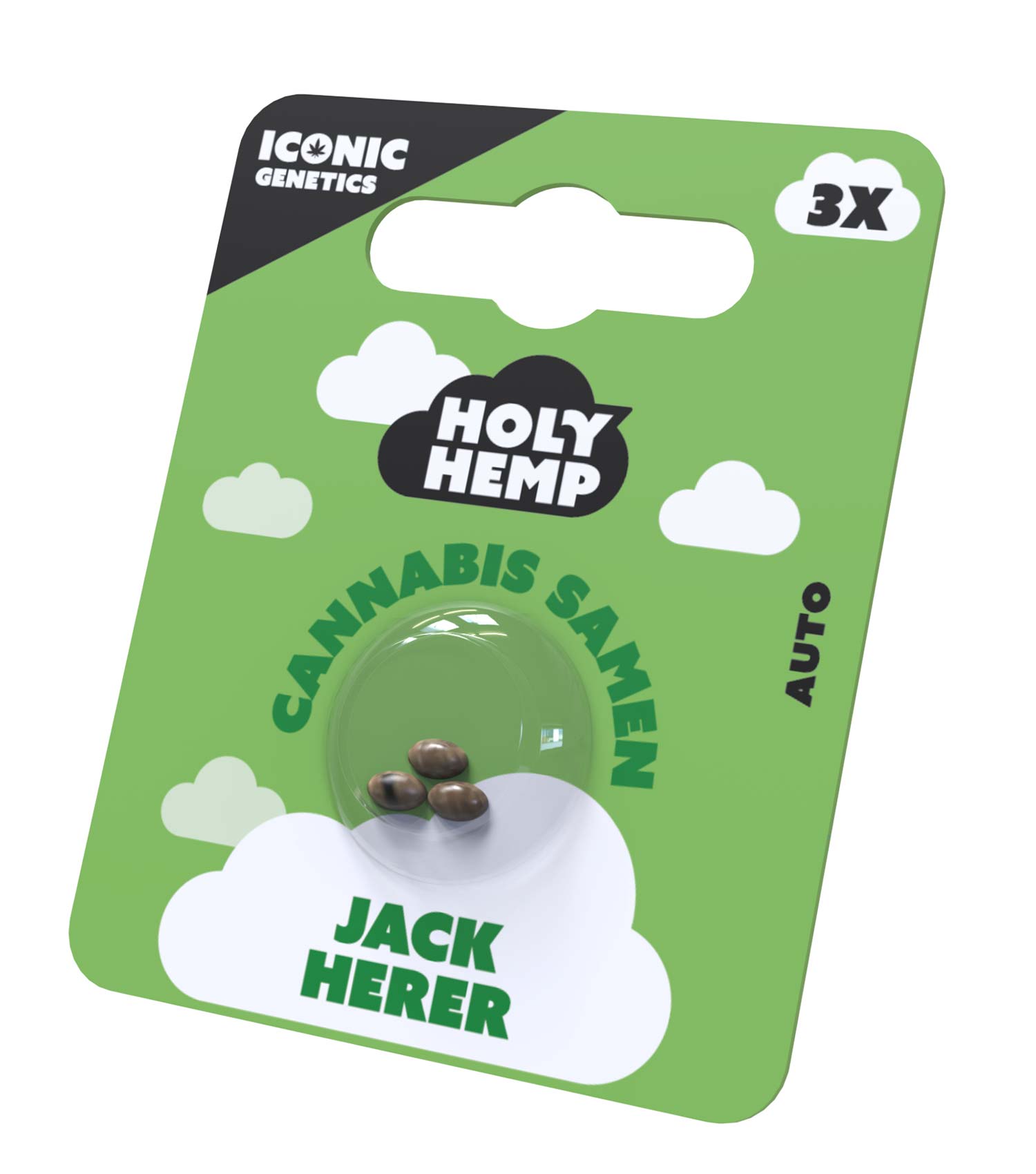 Jack Herer - ICONIC (3 Stk. | VE5 | Autoflower) - Holy Hemp