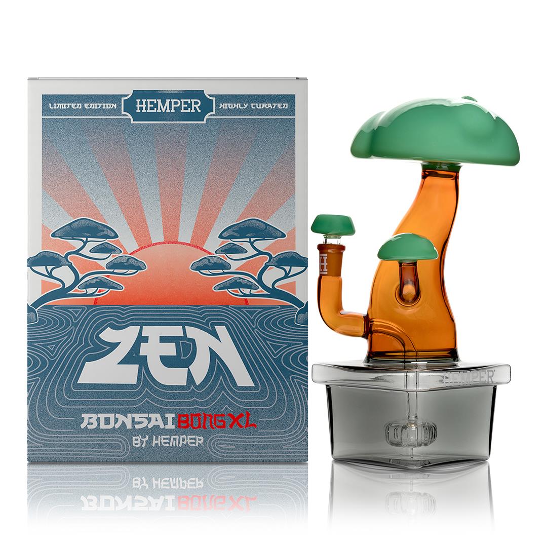 Einzigartige Bonsai XL Bong von HEMPER jetzt im Shop! &#10003; 26cm H&ouml;he &#10003; 3mm Borosilikatglas &#10003; 14mm Anschluss &#10152; Gleich bestellen!