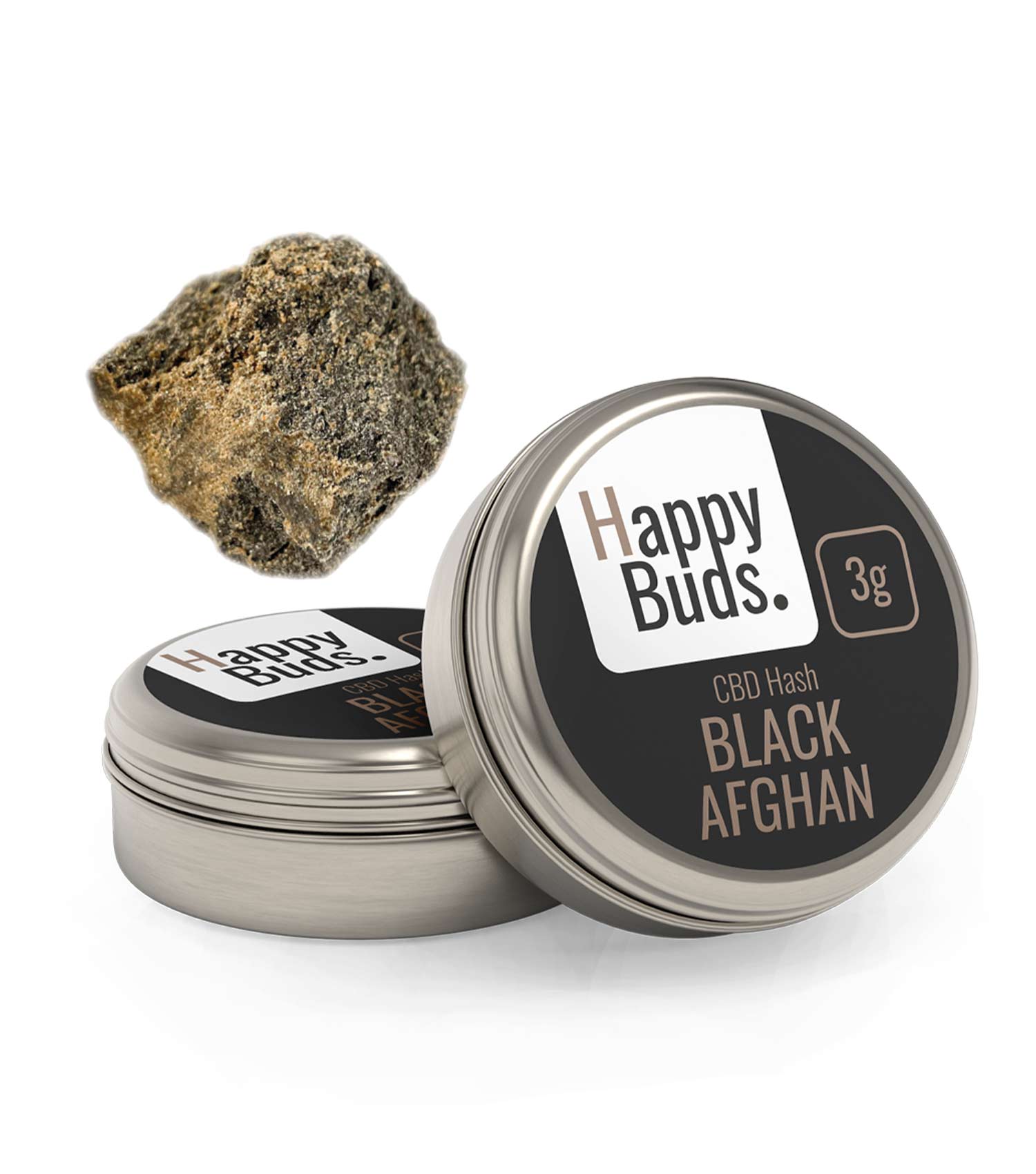 Black Afghan (1g / 3g) - HappyBuds