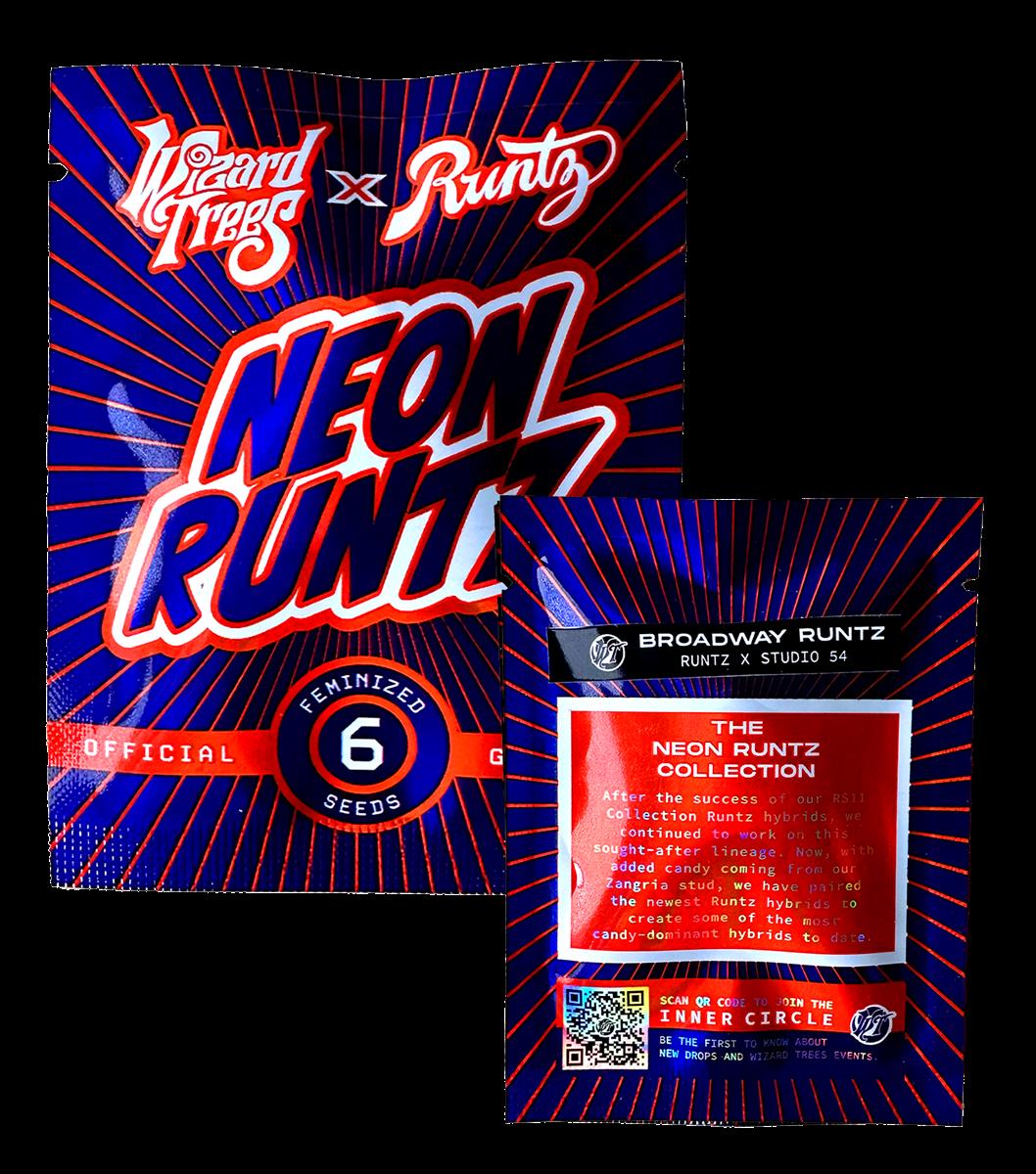 Broadway Runtz Cannabissamen ✓Tropische Früchte, Cheesecake & Benzin Aromen ✓Runtz x Studio 54 Kreuzung ✓Feminisiert ✓Hybrid ✓Premium Genetik von Wizard Trees ➤ Jetzt kaufen
