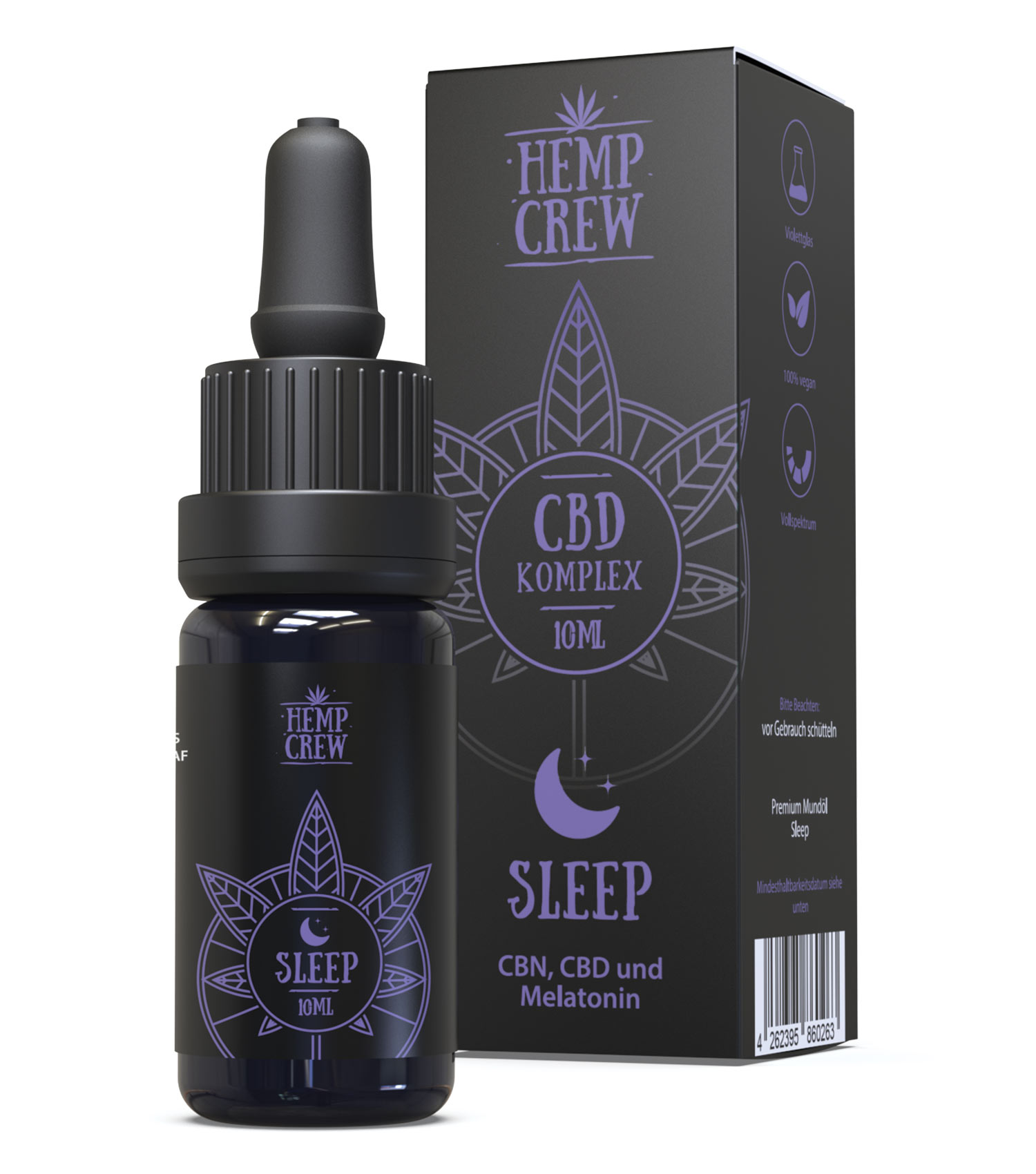CBD Sleep Oil mit CBN & Melatonin | HempGroup CBD Cannabis Paraphernalia Großhandel