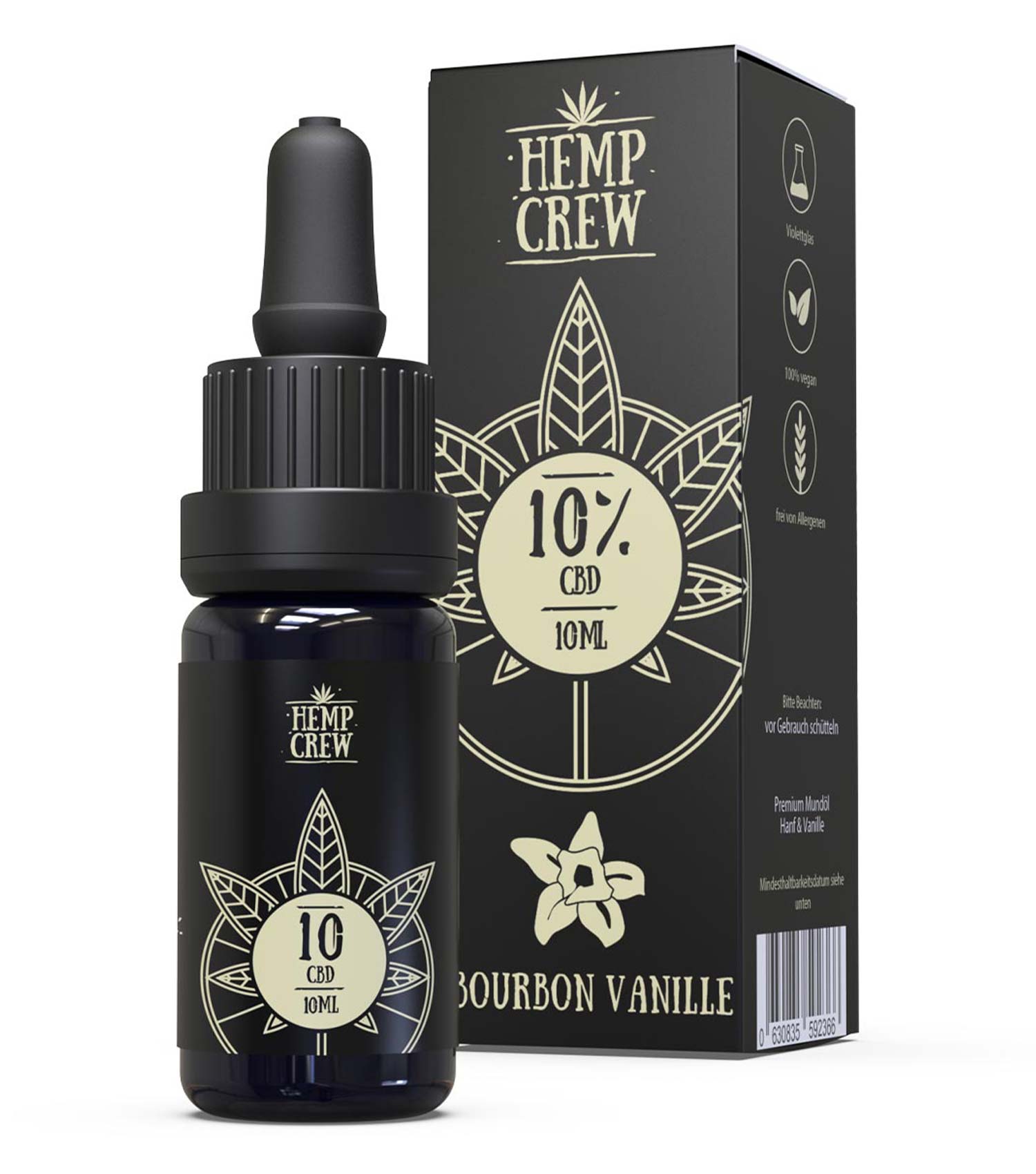 CBD Öl Bourbon Vanille | HempGroup CBD Cannabis Paraphernalia Großhandel