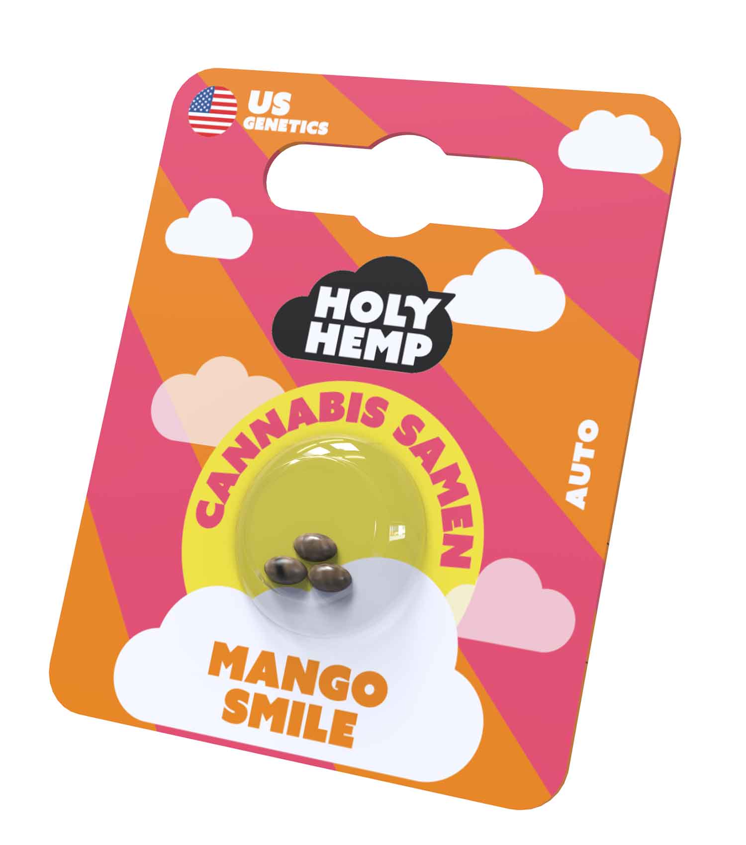 HolyHemp Seeds - US Mango Smile - 3 Stk.- VE
