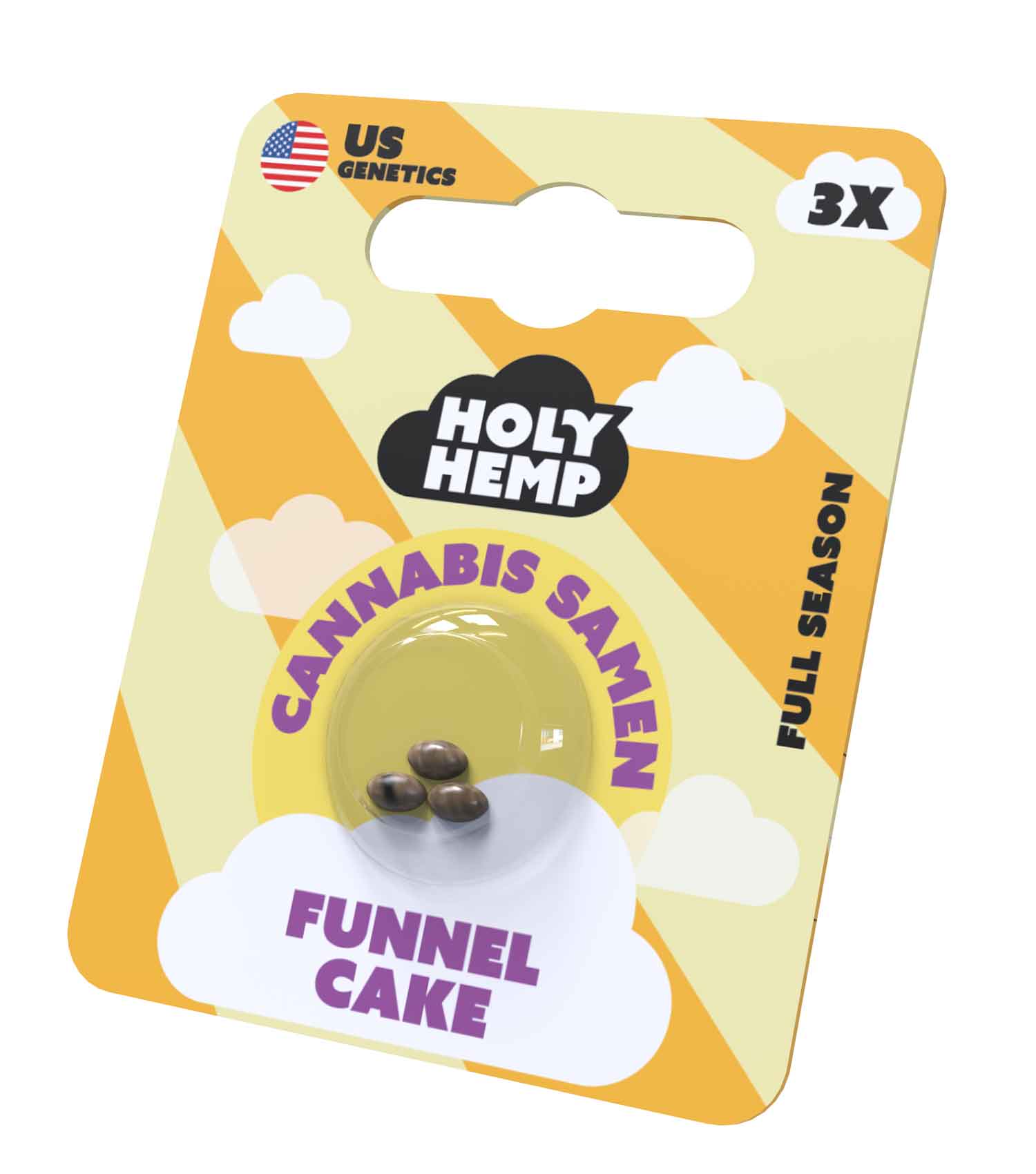 Funnel Cake - US Cali (3 Stk. | VE5 | Feminisiert) - Holy Hemp