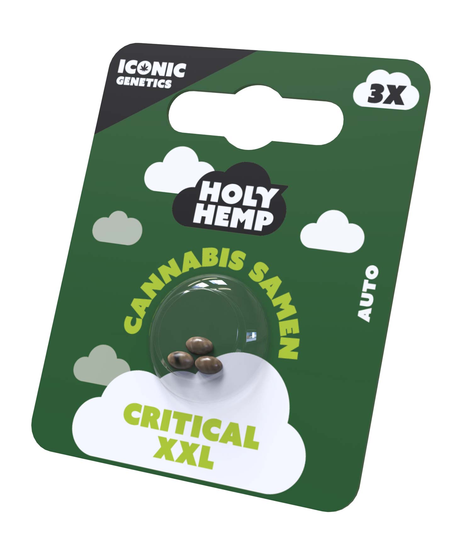 Critical XXL - ICONIC (3 Stk. | VE5 | Autoflower) - Holy Hemp