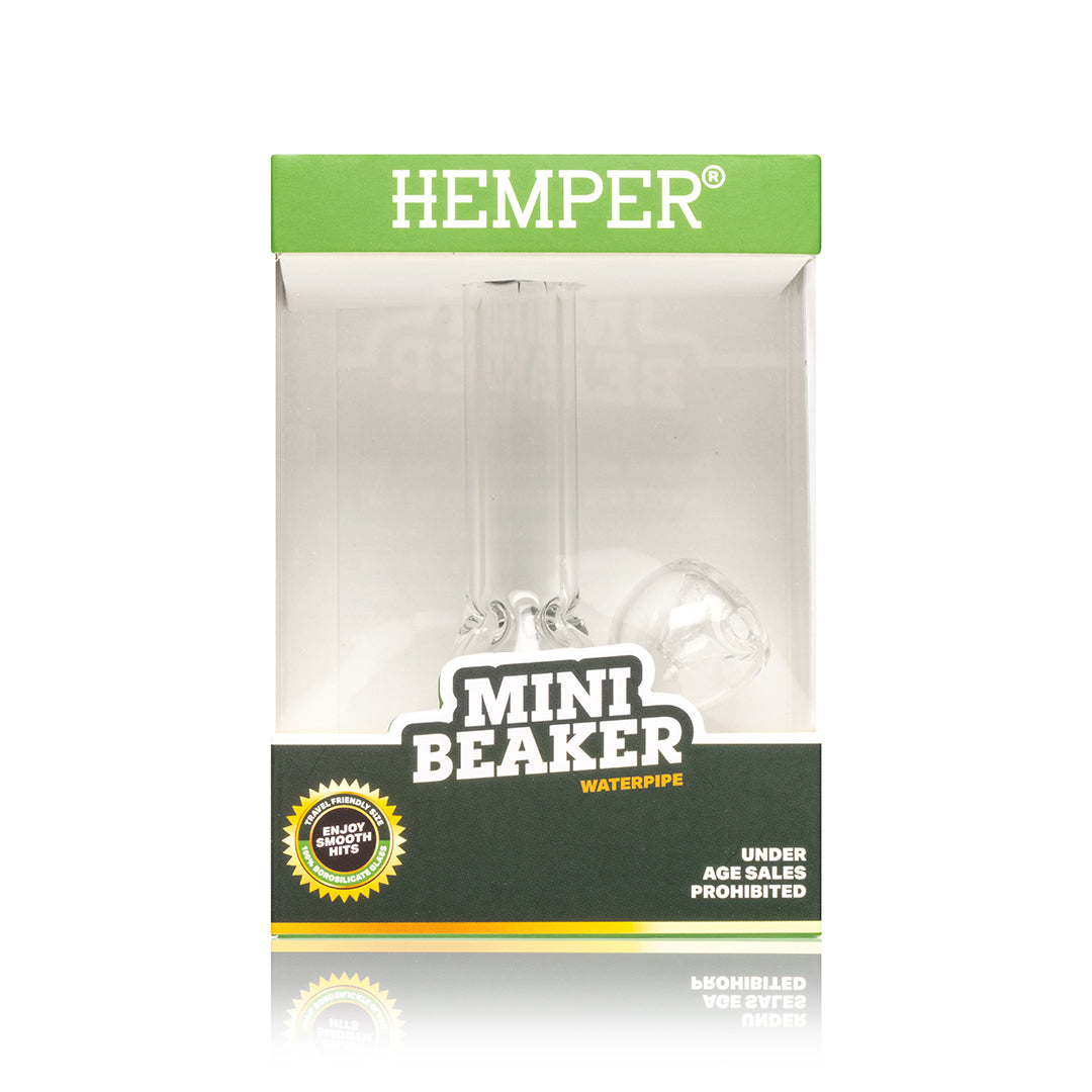 Mini Beaker Bong (DISPLAY 4x) - HEMPER