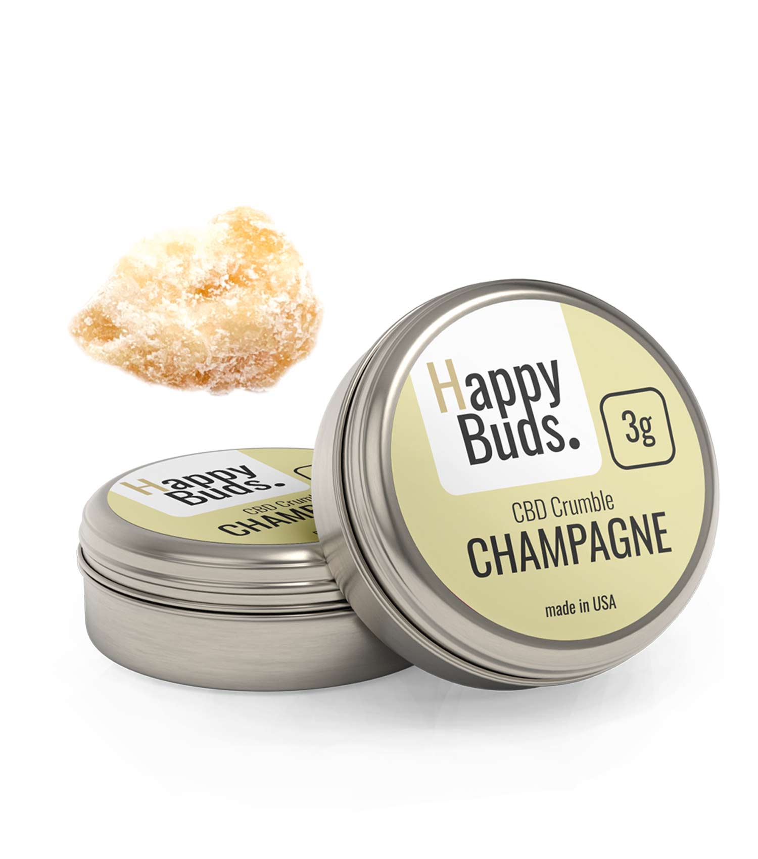 Champagne Crumble (1g / 3g) - HappyBuds