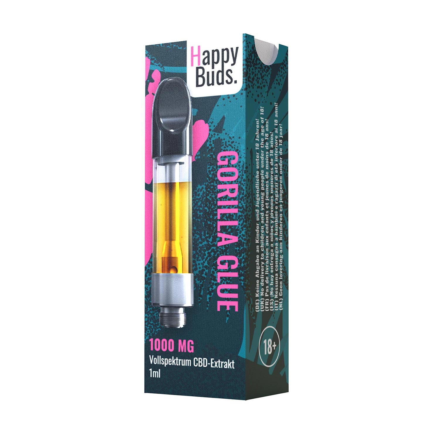 Vape Kartusche Gorilla Glue - HappyBuds