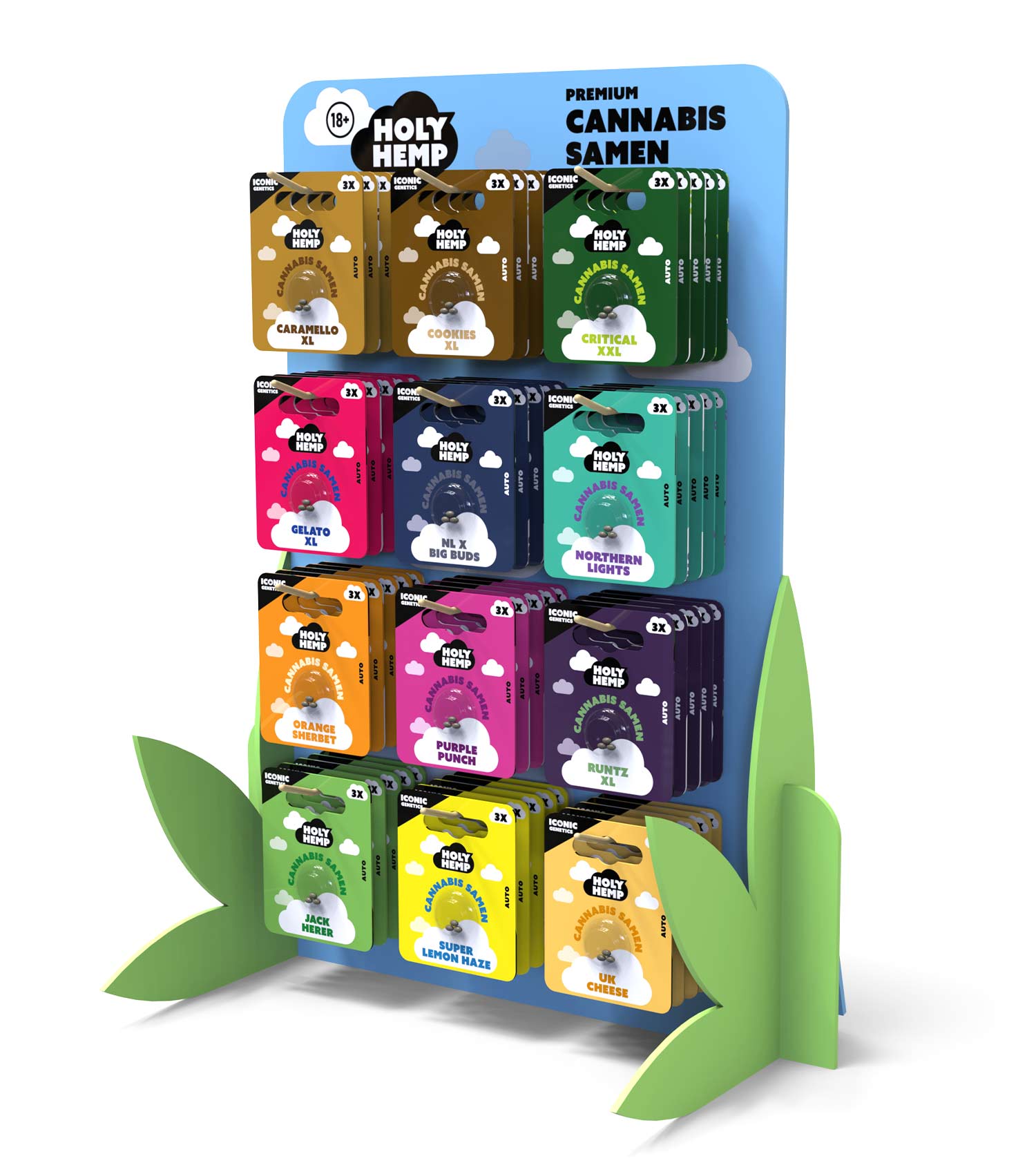 ICONIC GENETICS (THEKENDISPLAY) - Holy Hemp