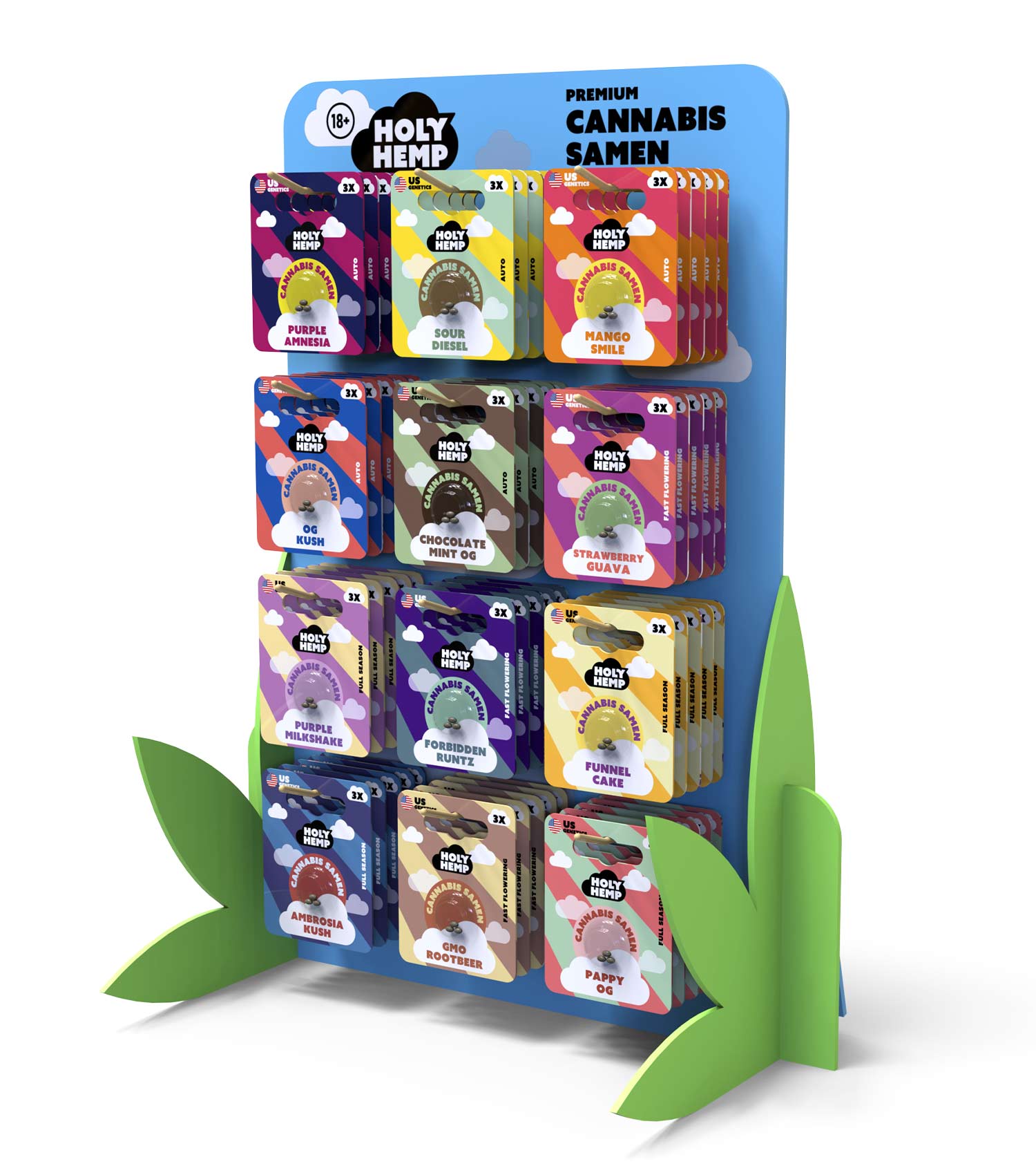 US GENETICS (THEKENDISPLAY) - Holy Hemp