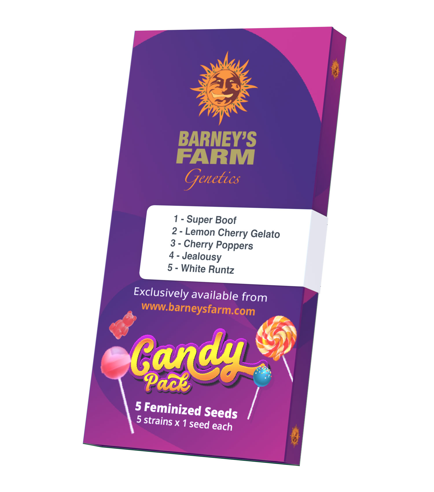 Candy Pack (5 Stk. | Feminisiert) - Barney's Farm