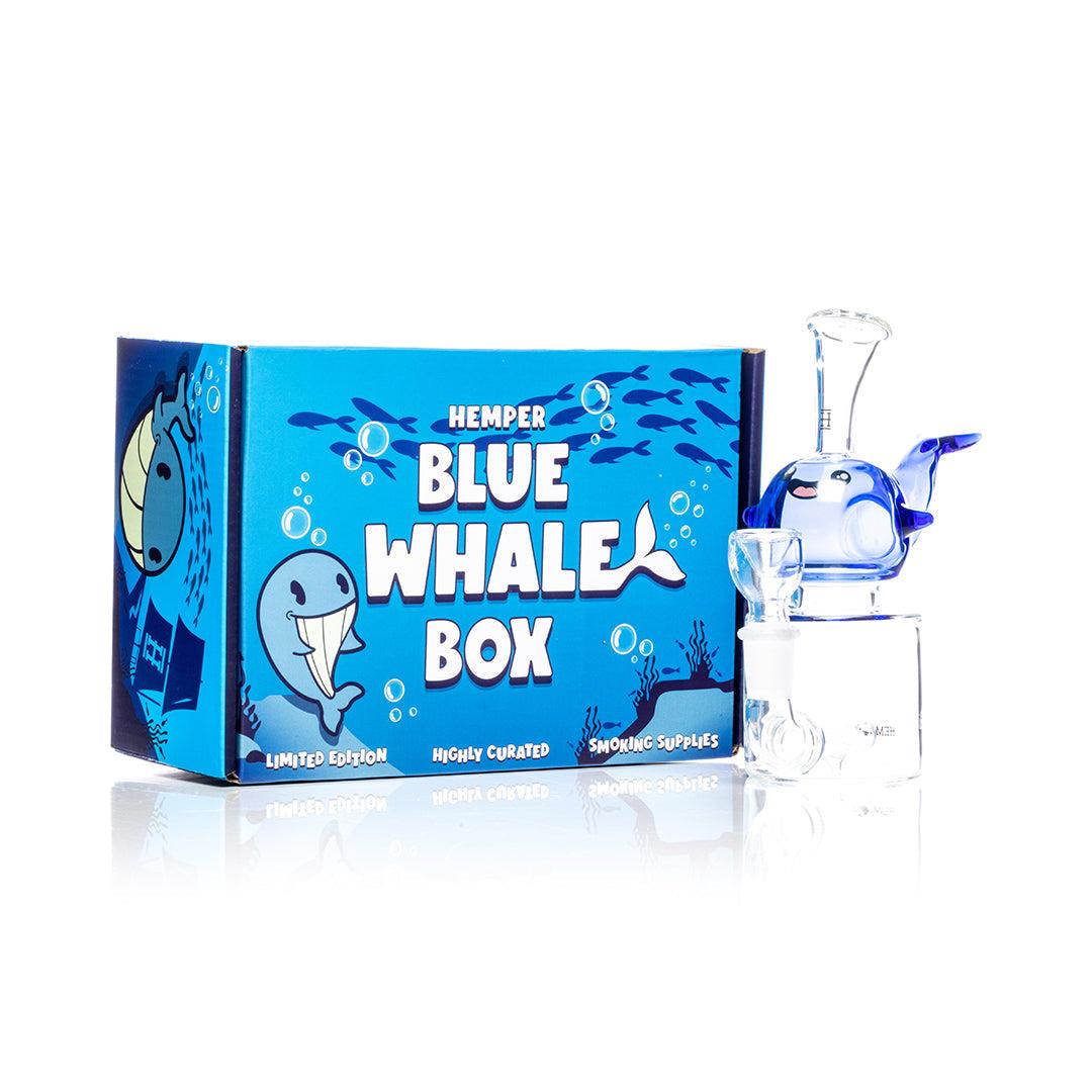 Blue Whale Bong 6.5" - HEMPER